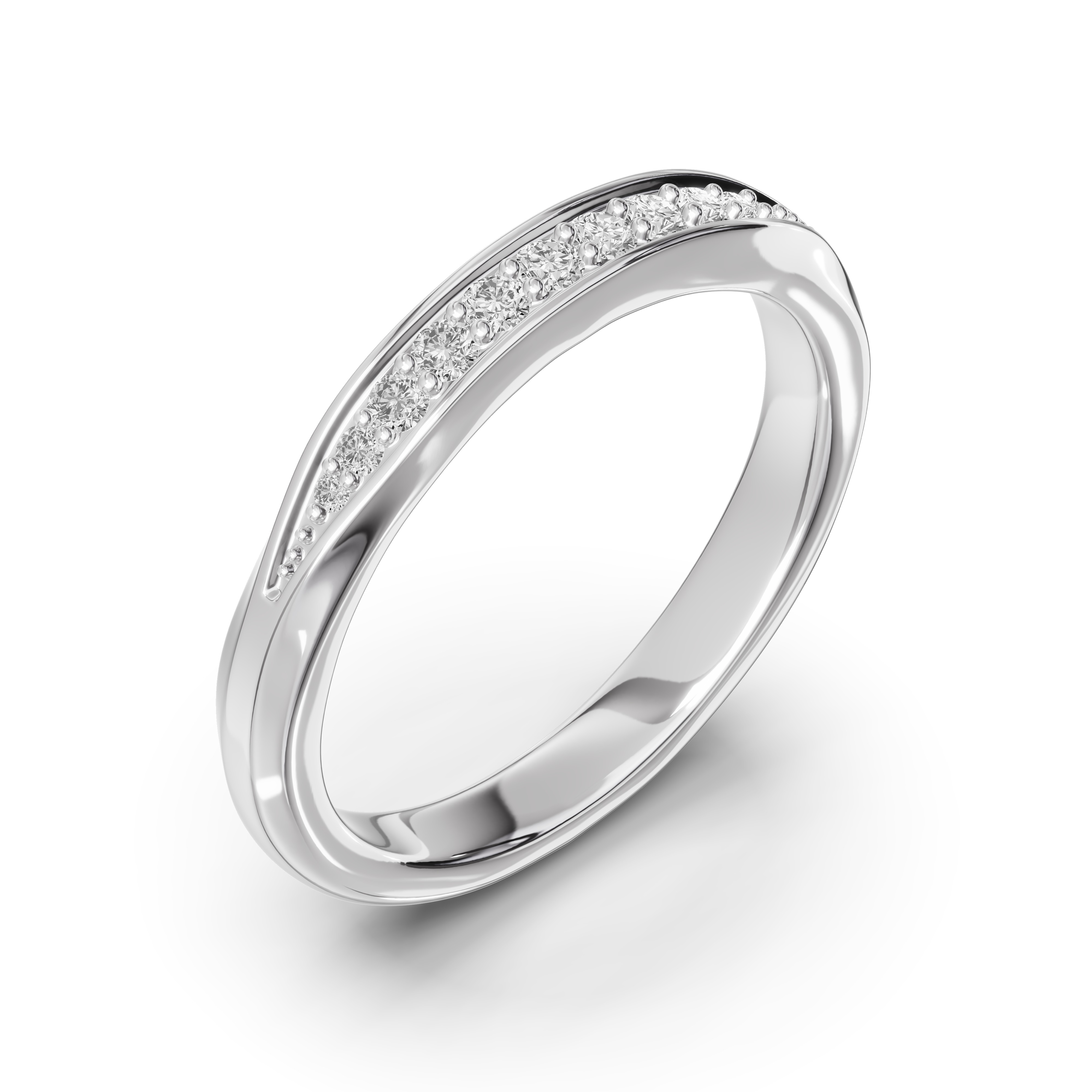 Parisa Lab Diamond Pavé Band