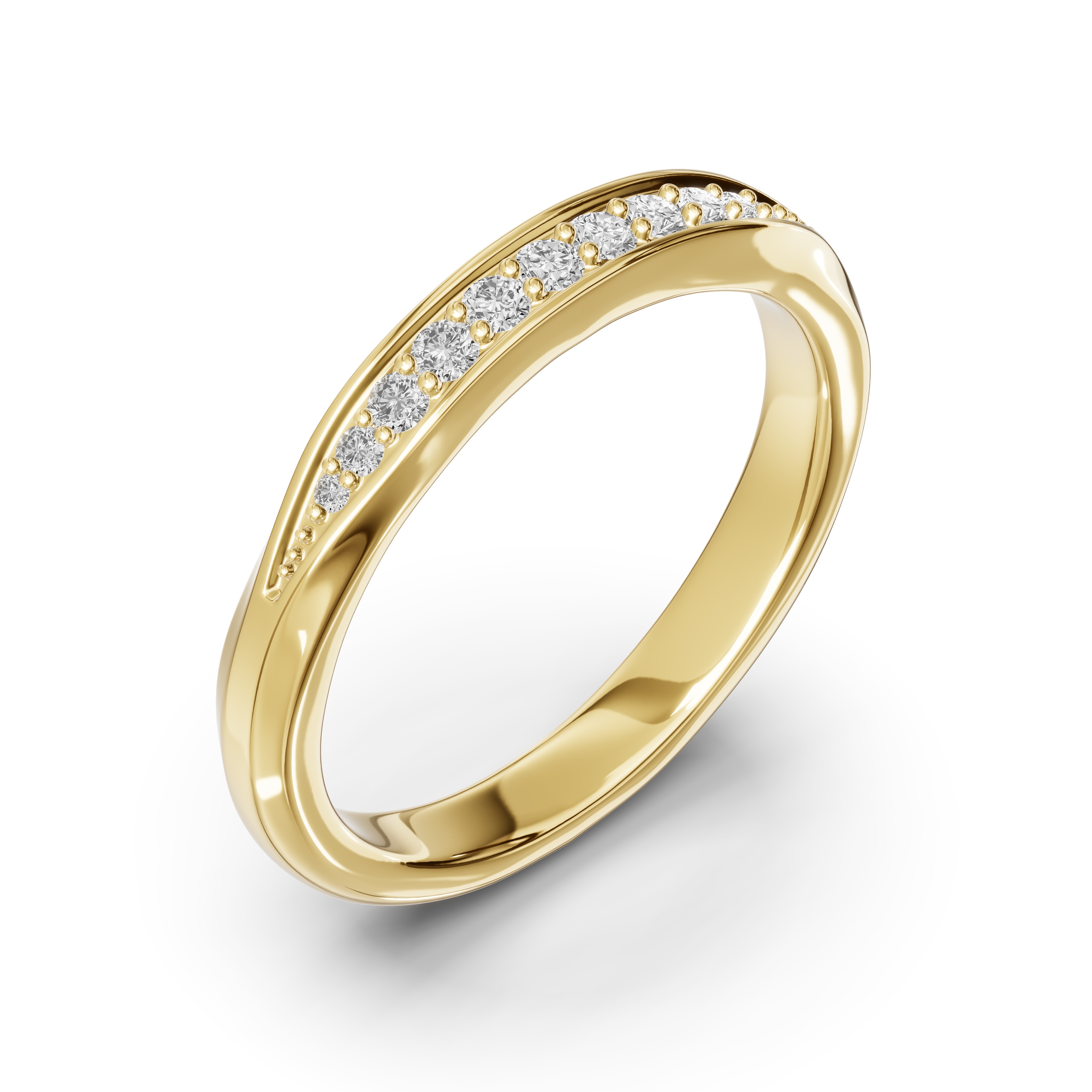 Parisa Lab Diamond Pavé Band