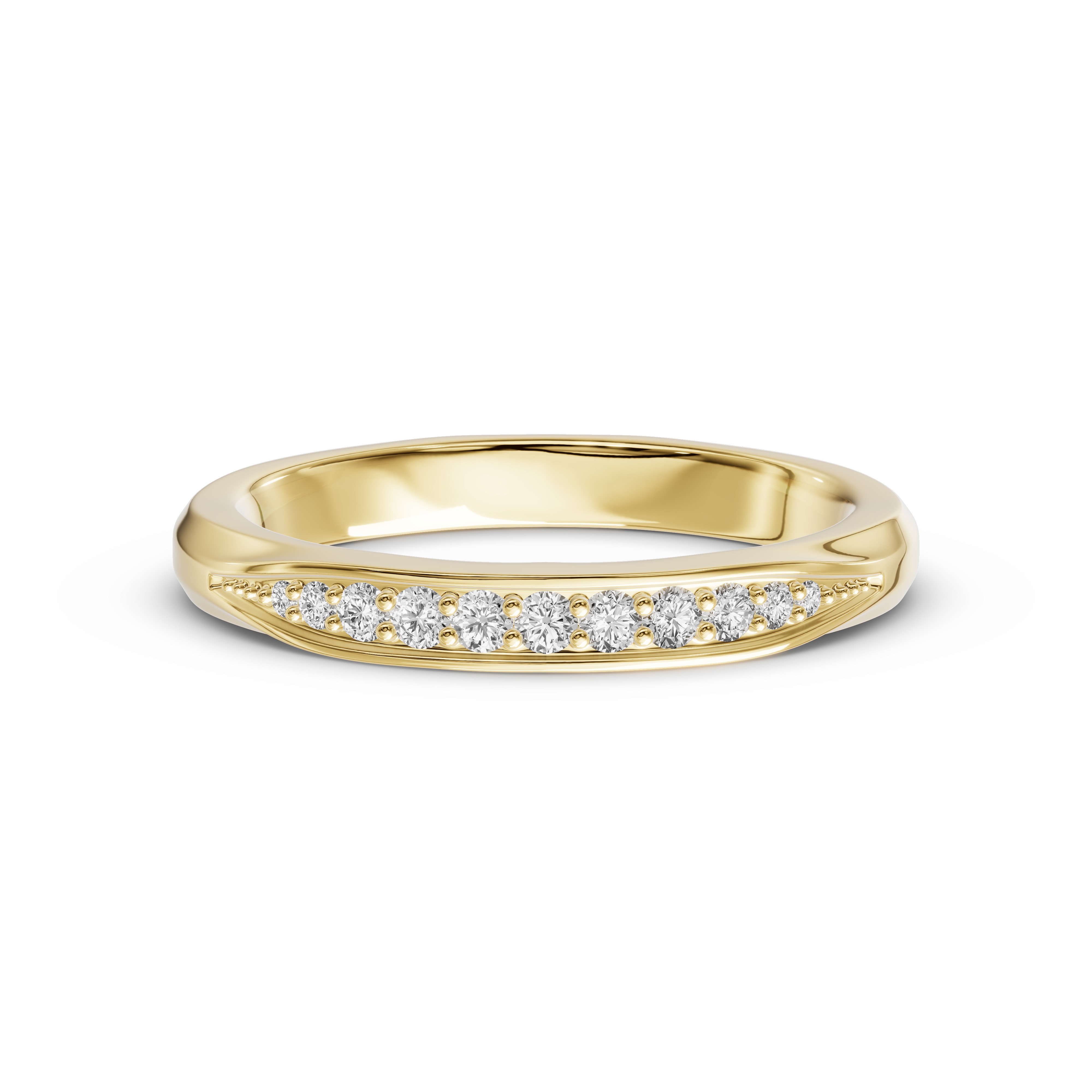Parisa Lab Diamond Pavé Band